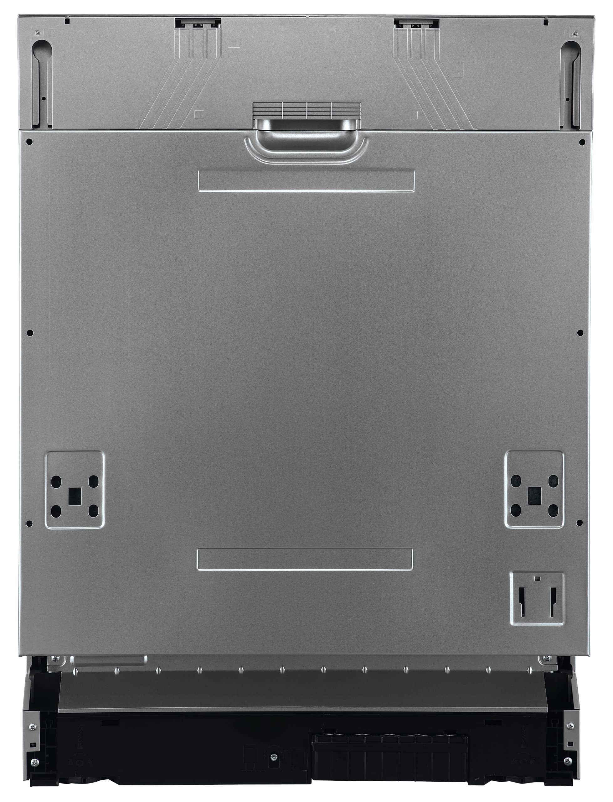INFINITON DIW-A62E – Lavavajillas integrable, Plata/Inox, 14 servicios, 7 Programas, Tercera Bandeja, Función media carga, Auto Open, Inicio programado