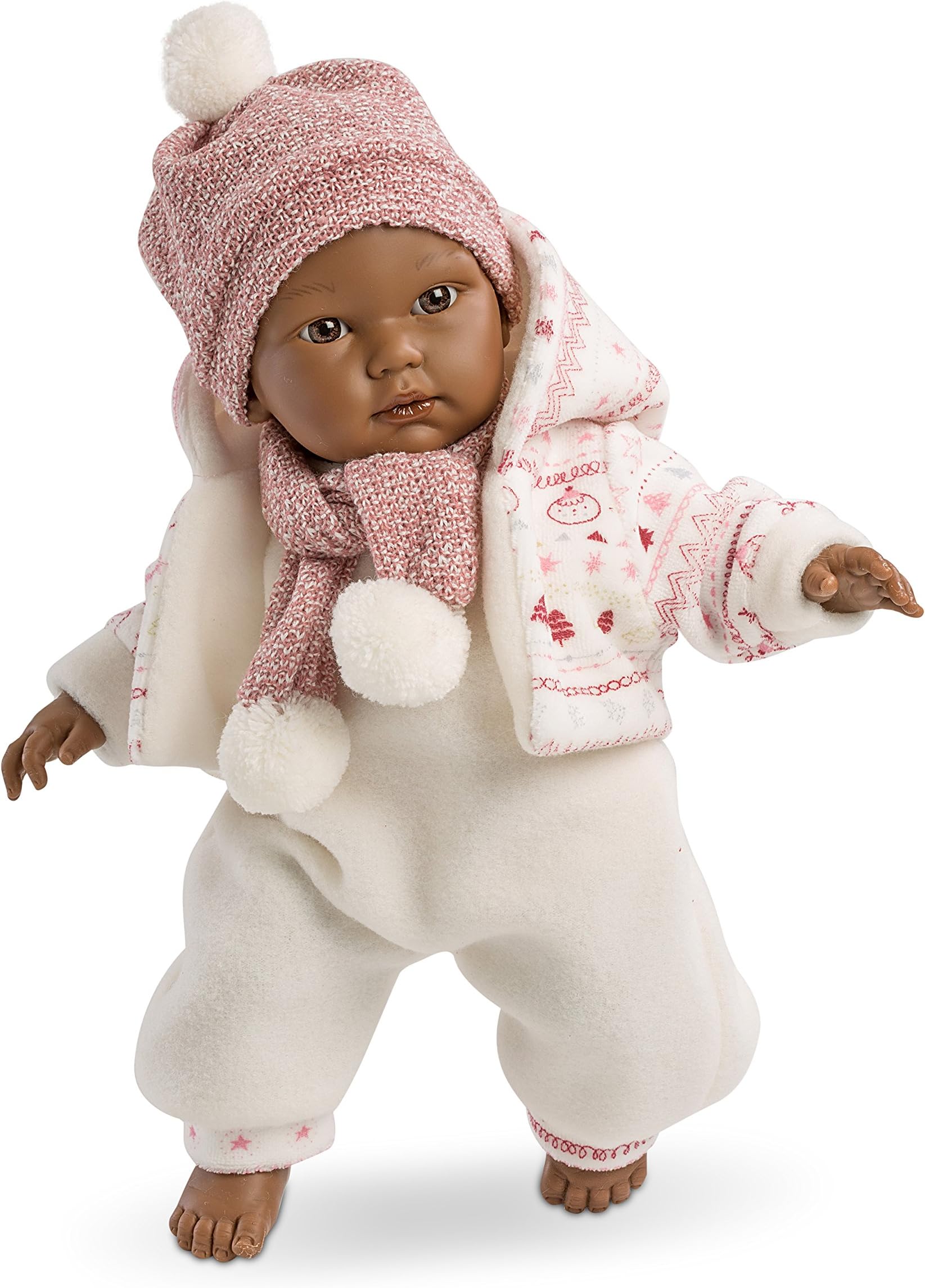 Llorens Rosa Winter 12" Crying Baby Doll