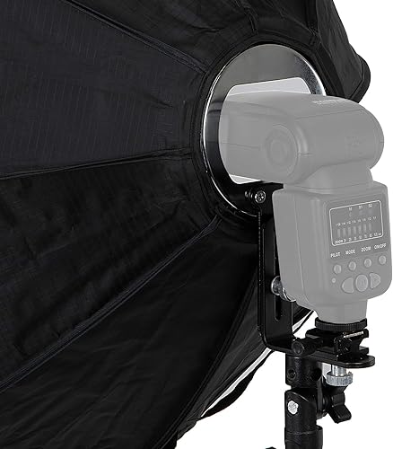 Miniatura 6 de Fotodiox EZ-Pro Flash Softbox K60 24" (60 cm) Octágono para Nikon, Canon, Vivitar, Sunpack, Nissin Flash y más