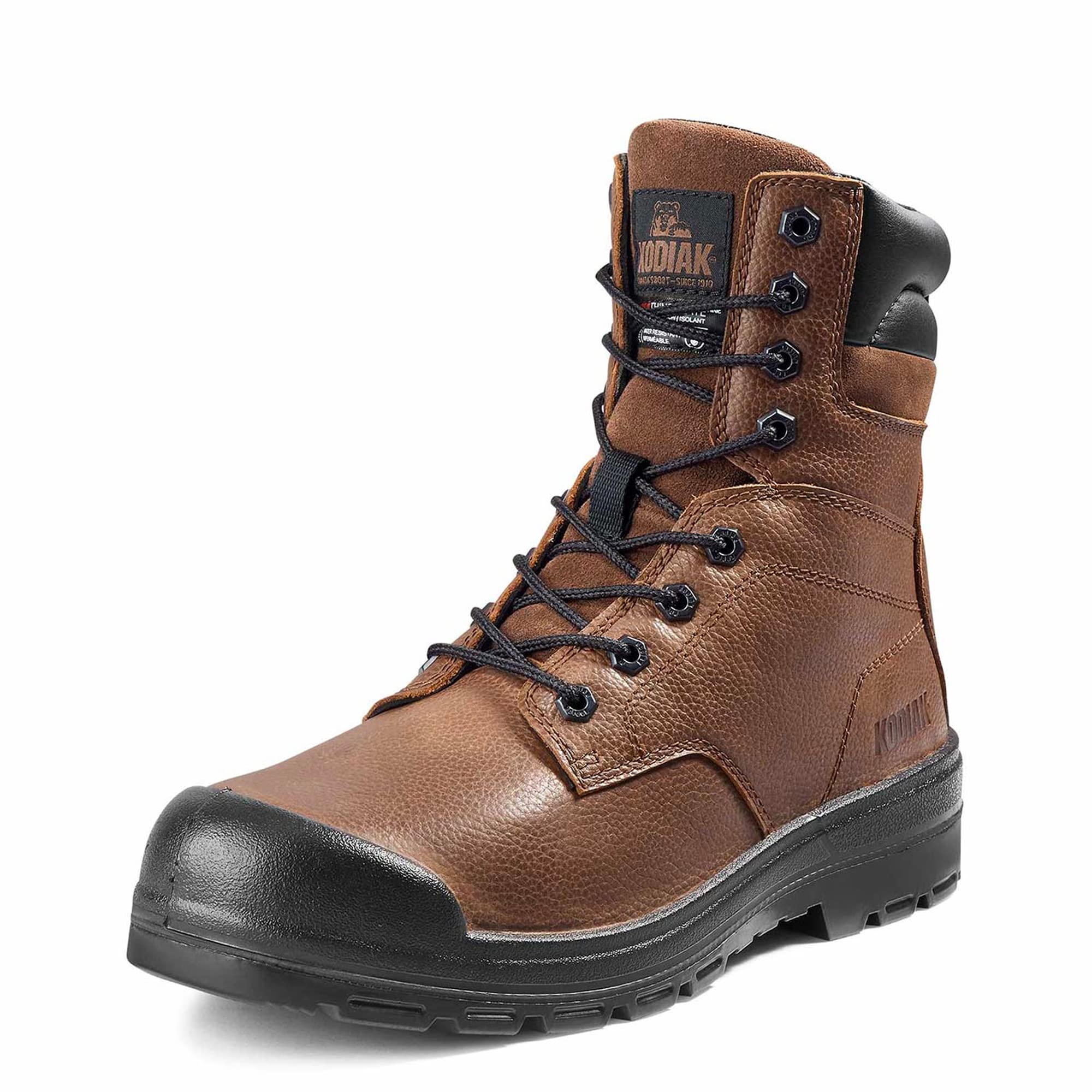 Kodiak Men's Greb 8" Steel Toe Safety Work Boot Industrial