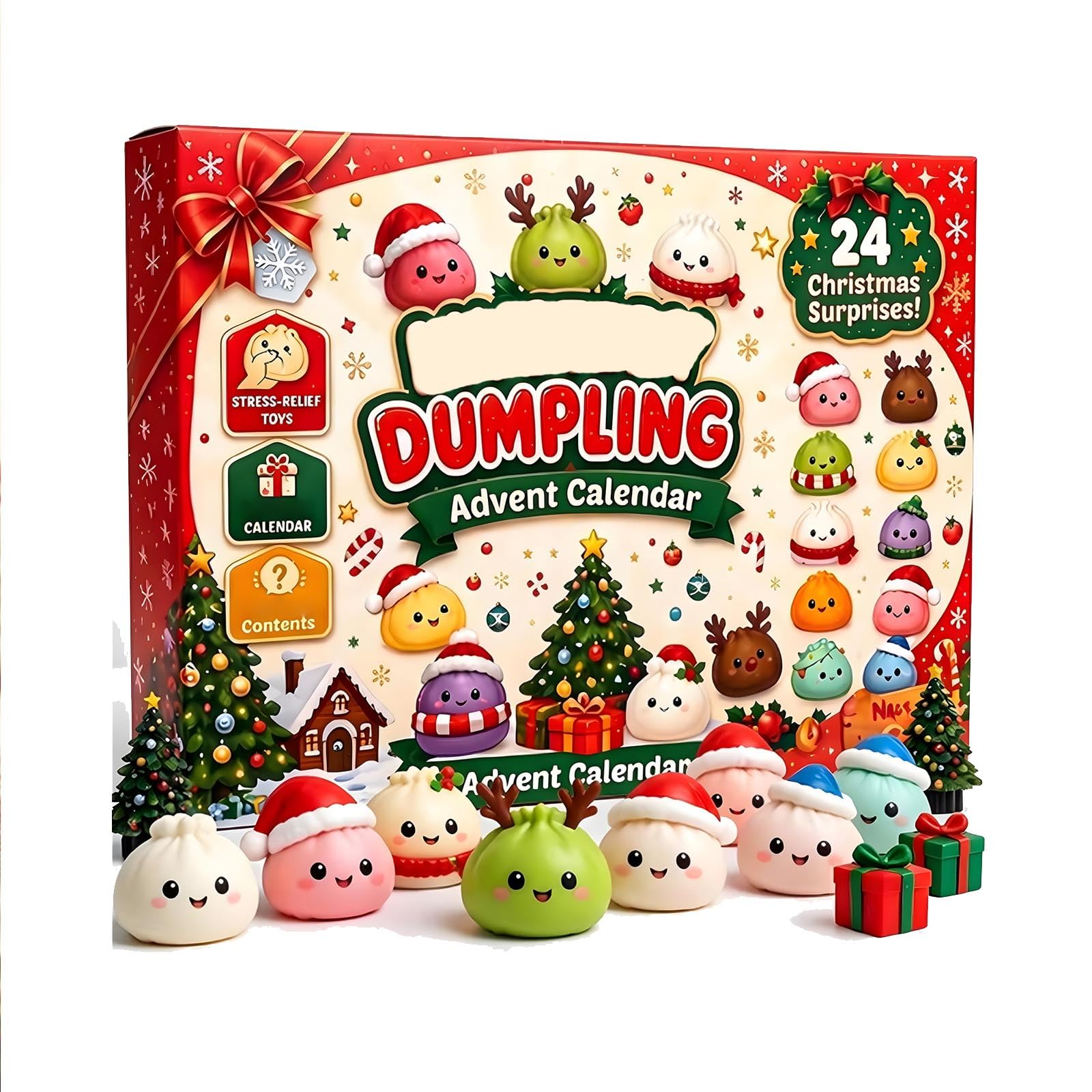 Squishy Advent Calendar 2026 Mini Christmas 24 Day Countdown for Adult