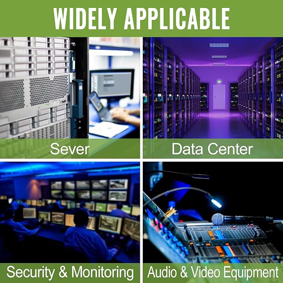 27U Adjustable 4 Post Open Frame Server Rack with Casters for 19 Inch Equipment, Networking, and IT Devices