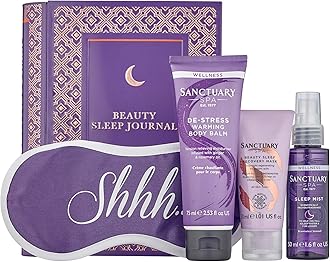 Spa Beauty Sleep Journal Gift Set, Vegan, Wellness Gift for Her, Gift For Women, Womens Gift Sets, Self Care Gift