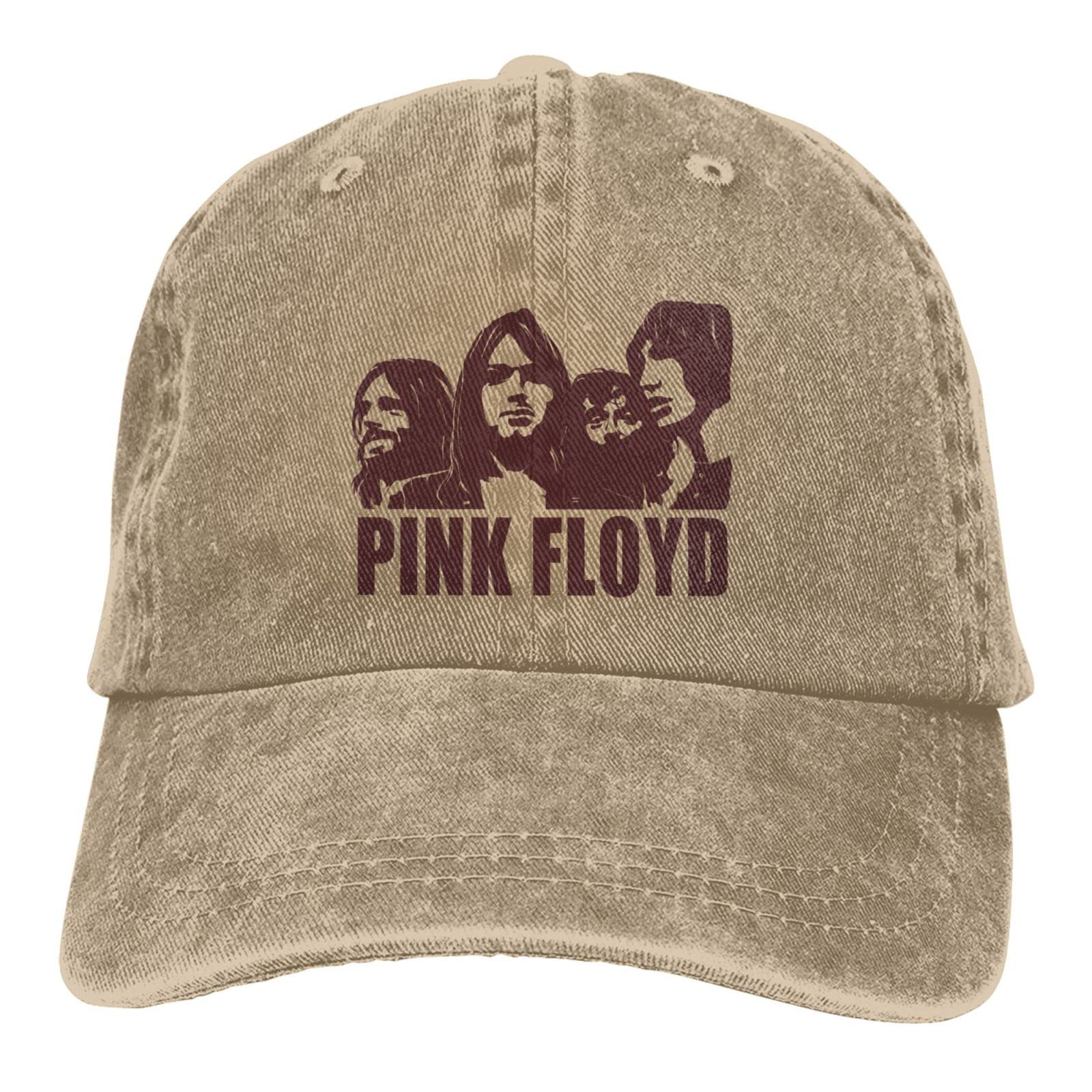 Ezkyztlw Unisex Natural Pink Rainbow Floyd Men Women Camp Baseball Hat Adjustable Washable Hat Trucker Cap Dad Hat For Outdoor Daily