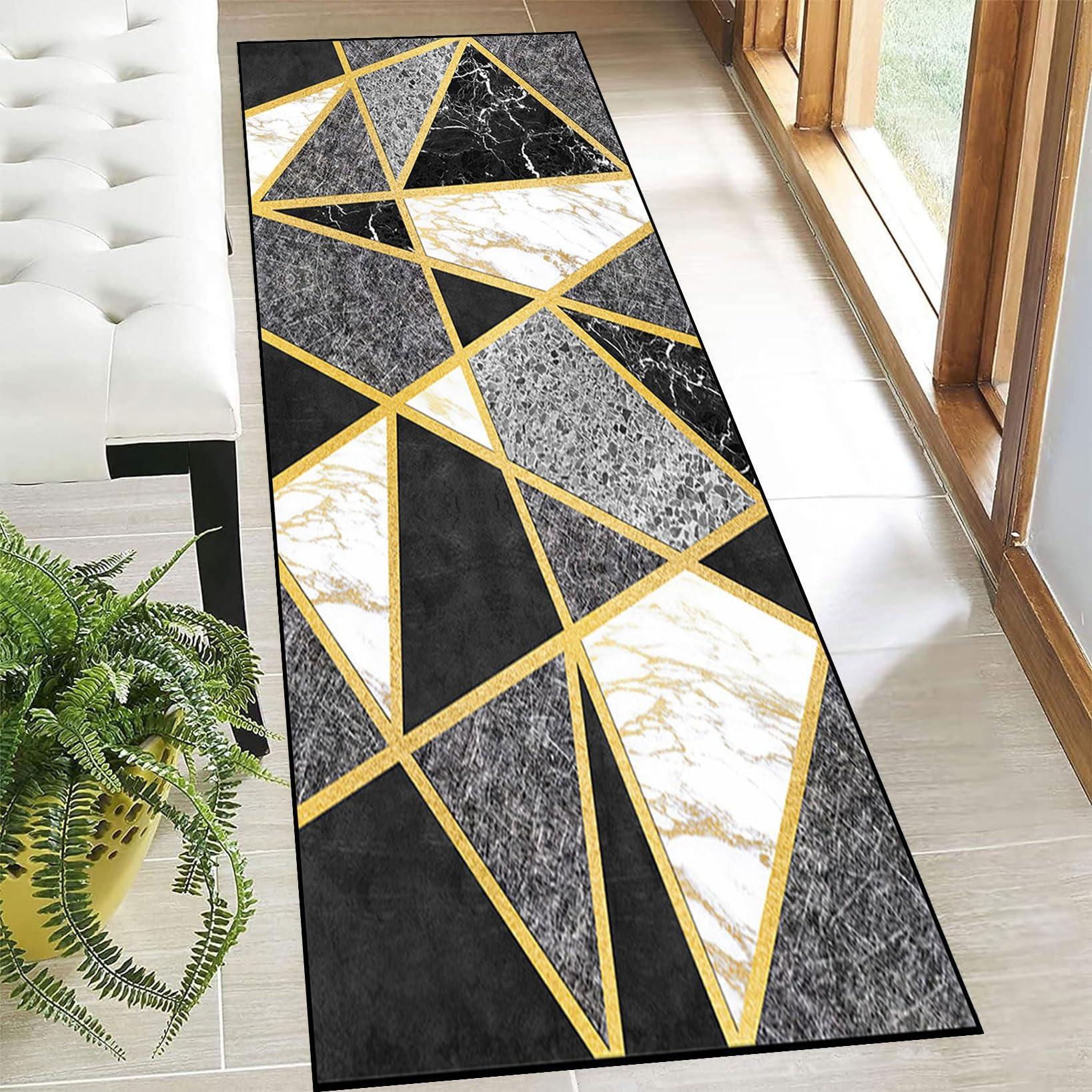 Alfombrillas de cocina lavables para un comedor moderno y una sala de estar acogedora