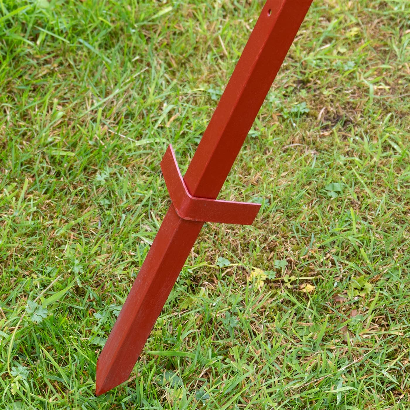 VOSS.farming Set Winkelstahlpfahl 165cm 3 mm, 10x Pfähle