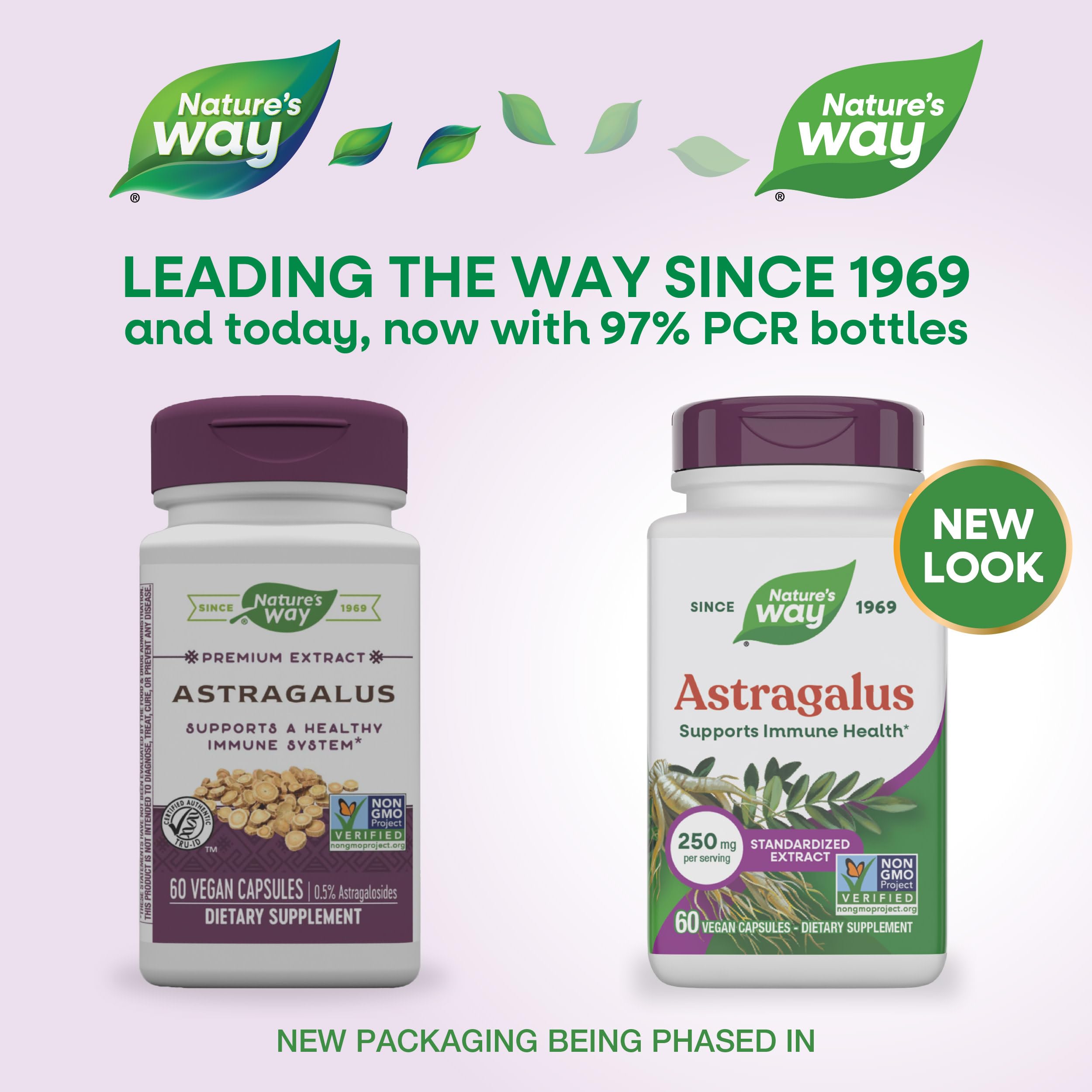 Nature's Way Astragalus Premium Extract, Supports Immune Health*, 60 ct — Amazon image 2