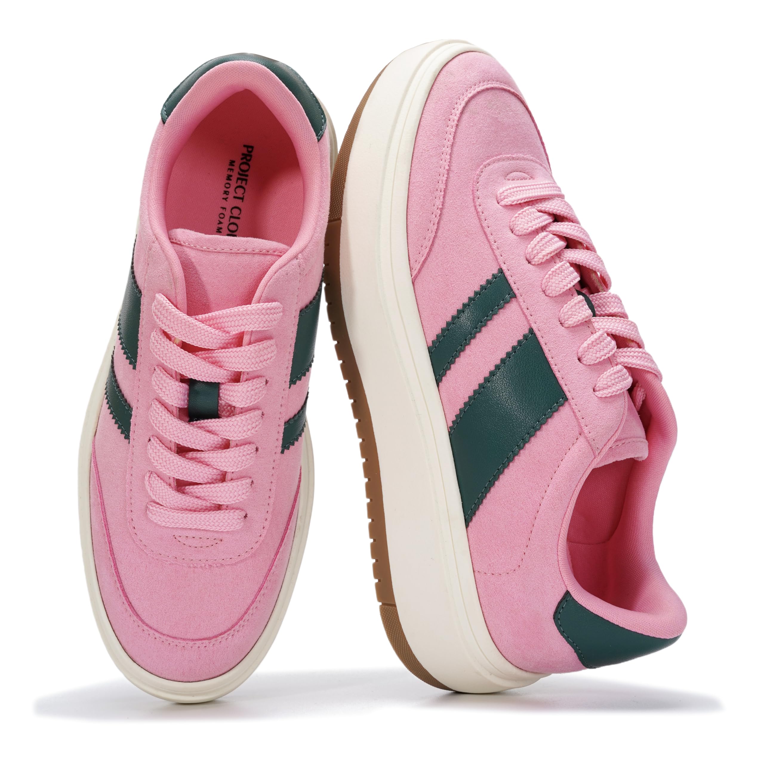 Women's Lace-Up Fashion Sneakers - Nita by Project Cloud