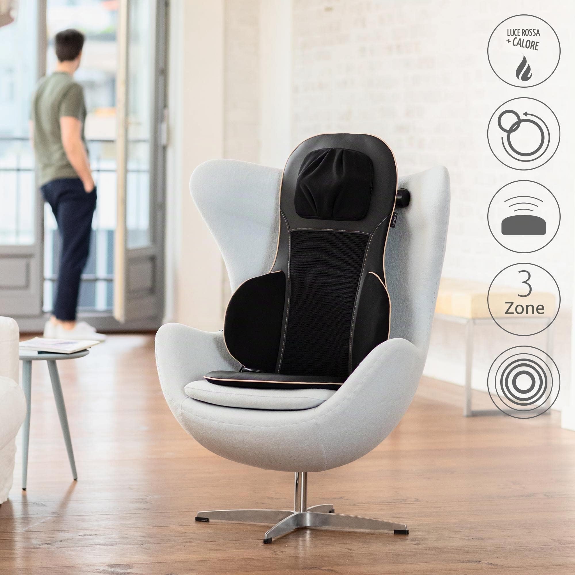 medisana MC 825 sedile massaggiante Shiatsu, massaggiatore elettrico