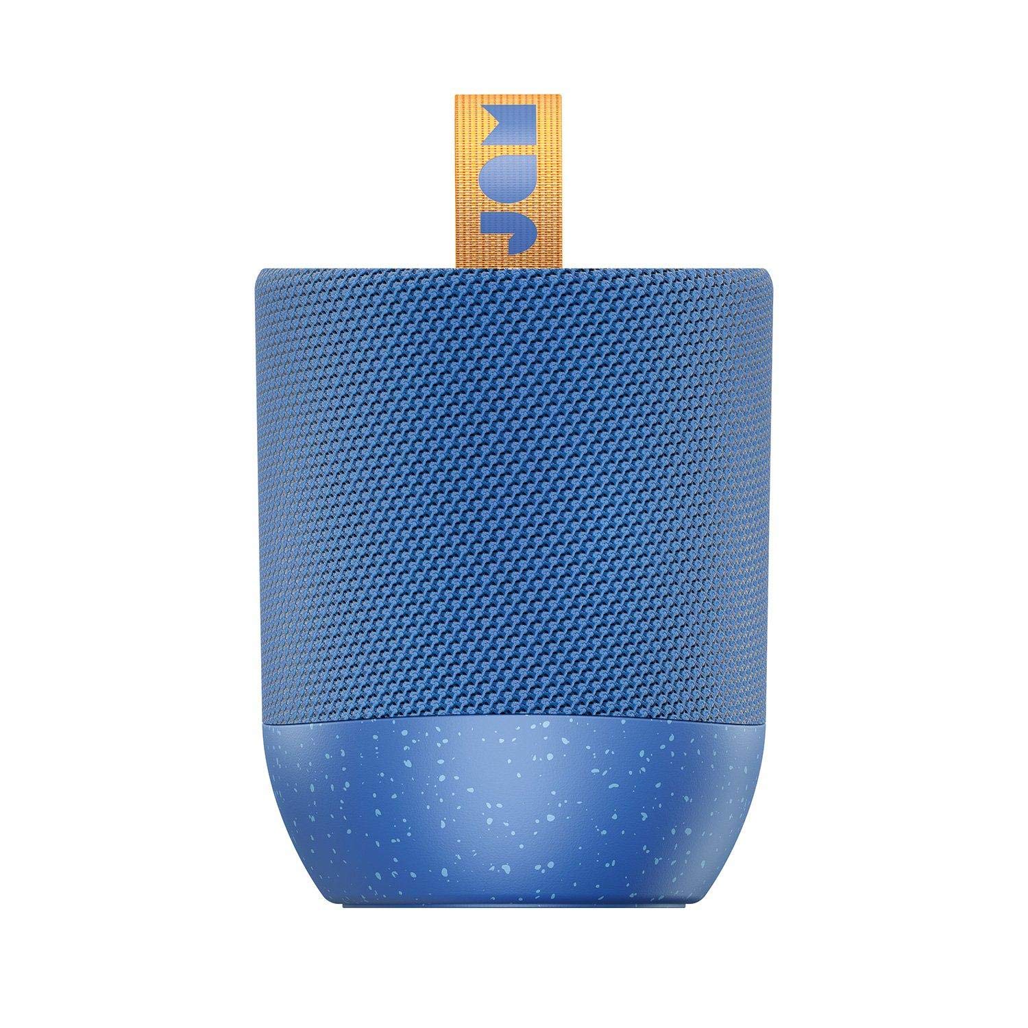 Jam Double Chill - Bluetooth, 12 heures de lecture, 30 mètres de portée, résistant à eau/poussière/chute IP67 Construit en haut - parleur sans fil, entrée auxiliaire Port USB Charging – Blue
