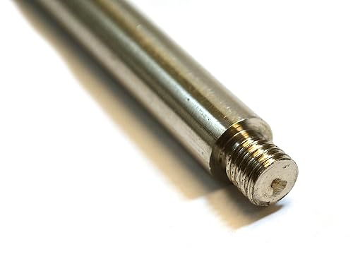 Miniatura 3 de Juego de base rectangular y varilla de retorta - Base de 8 x 5 pulgadas, varilla de 19.5 pulgadas, acero resistente a la corrosión, varilla de 0.472