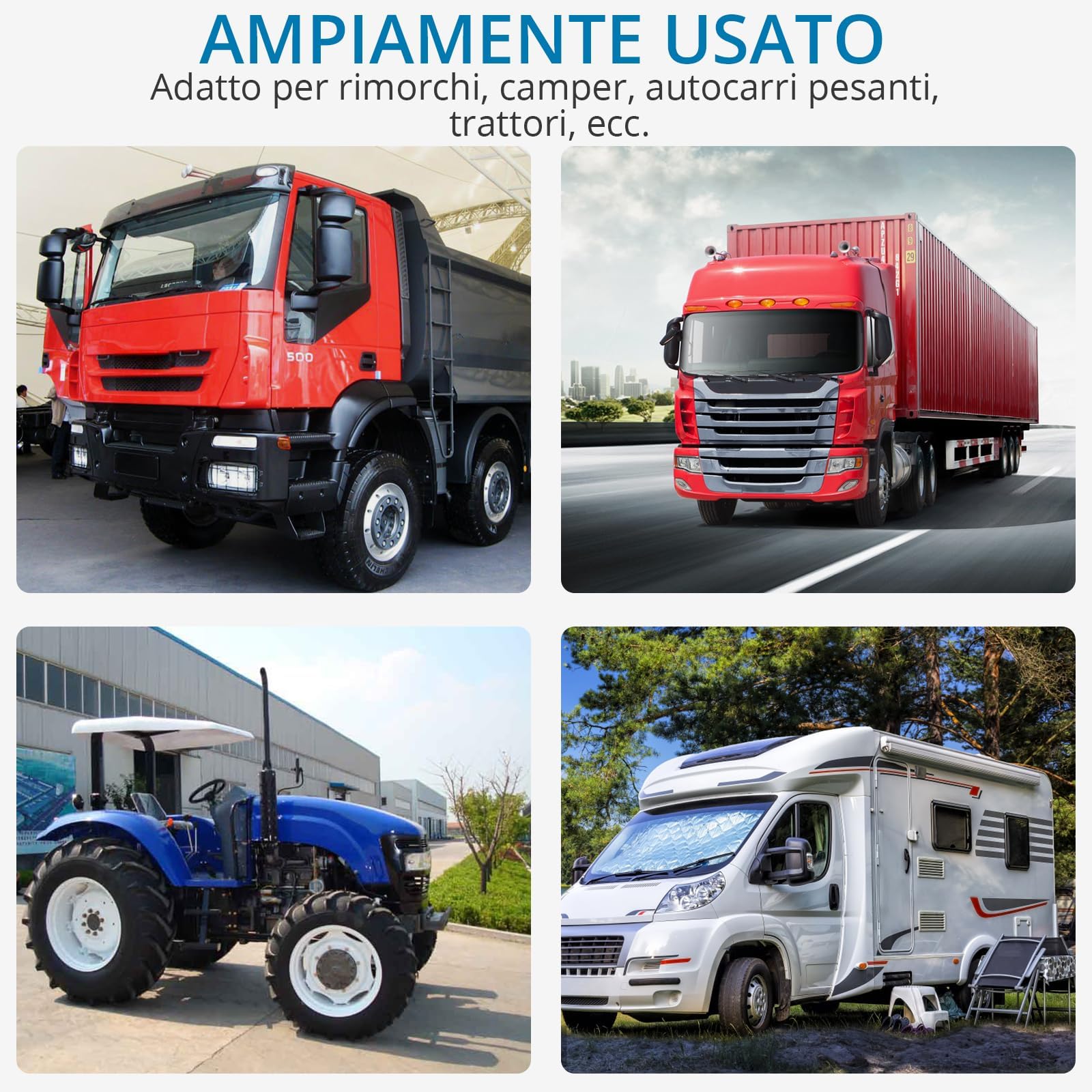 AUTOUTLET Set Fanali Posteriori Rimorchio a Vite 12V DC,7 Poli e Cavo 7,5m,Luci Rimorchio Impermeabile IP65,per Auto Trattore Caravan,Camion,E13