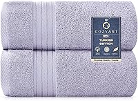 Vista 28 de COZYART - Juego de 6 toallas de baño de algodón turco, color verde salvia, gruesas suaves absorbentes duraderas, 19.17 oz/yd², incluye 2 toallas