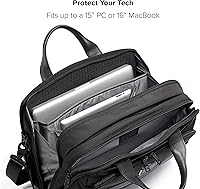 Vista 2 de TUMI - Alpha Organizer Brief - Laptop Briefcase for Commute or Travel - Fits Up to 15" Laptop - Removable Shoulder Strap