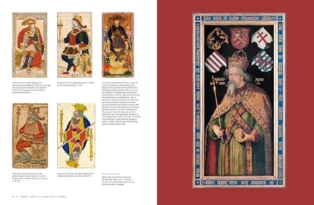 Tarot and Divination Cards: Stunning historical tarot decks and fortune-telling cards from mystical traditions worldwide.