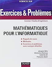 Download Mathématiques pour l'informatique - Exercices & Problèmes PDF