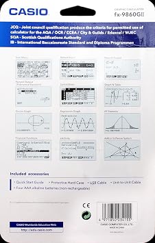 Casio FX-9860GII Advanced Graphic Calculator