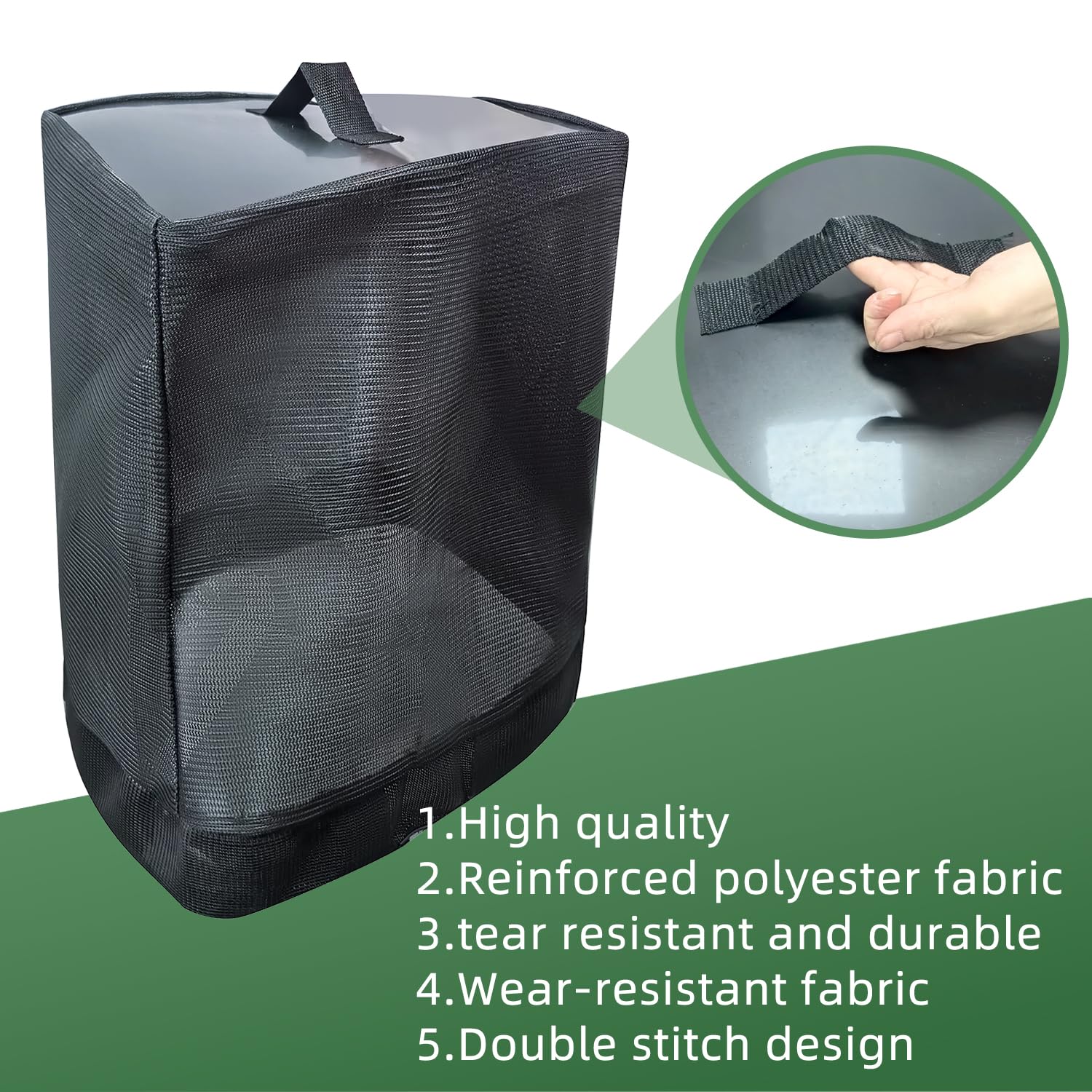 Amazon.com : deawater 2pcs GT4000 110-6674 Grass Bag for Toro Zero