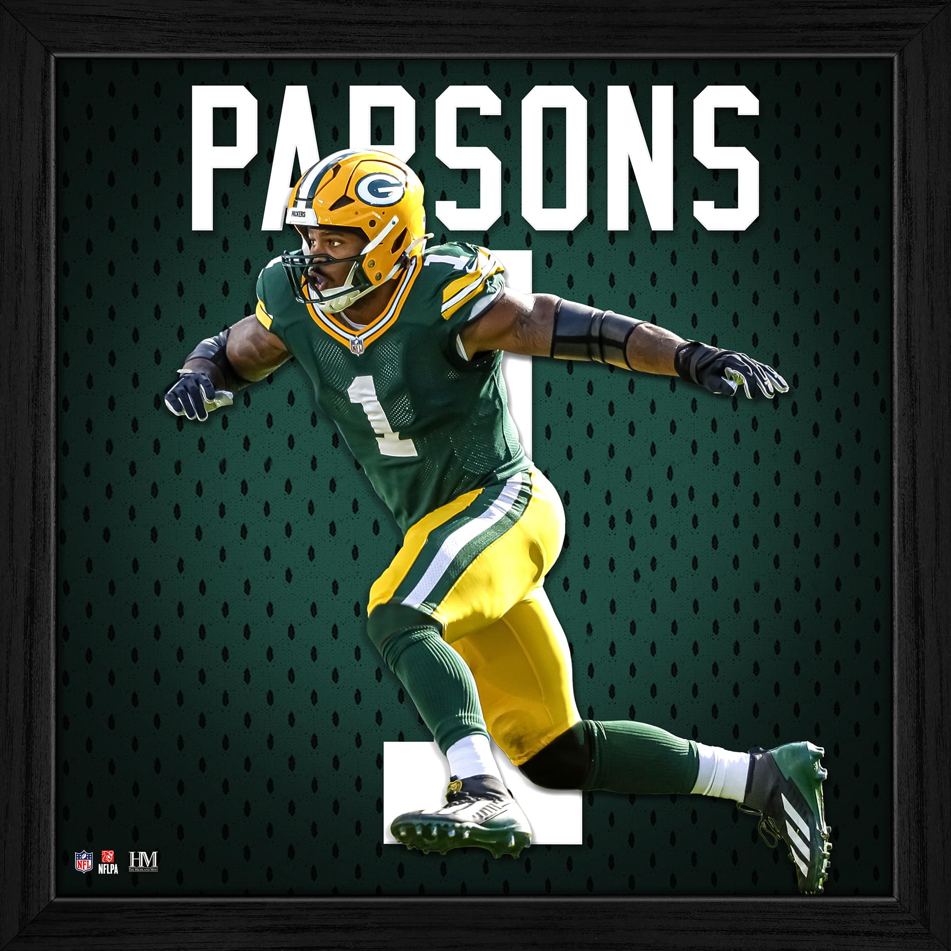 Amazon.com: Highland Mint Micah Parsons Green Bay Packers 13'' x
