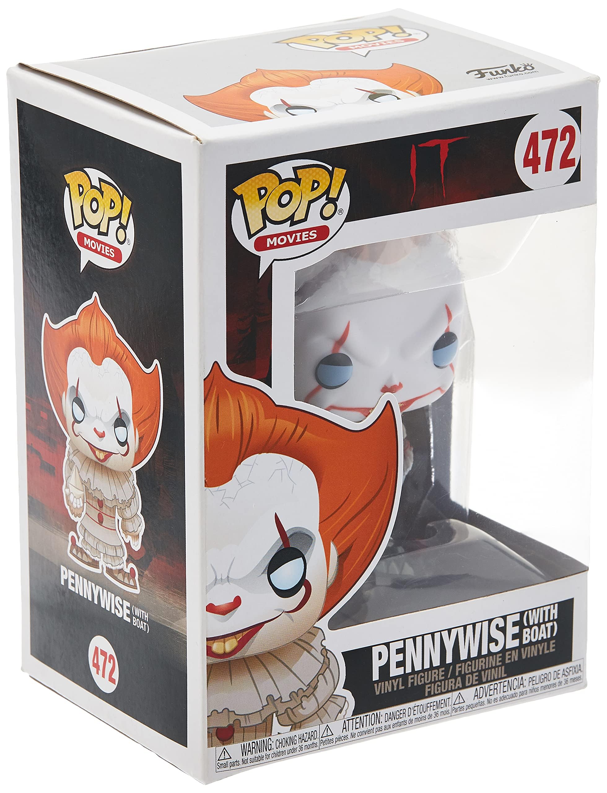 Funko It Pennywise Pop Vinyl Figure (Chase) : Amazon.sg: Toys