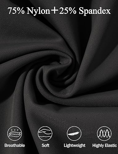 Miniatura 5 de SEAUR Compression Shirts for Men Long Sleeve Workout T-Shirts Quick Dry Running Base Layer Undershirt