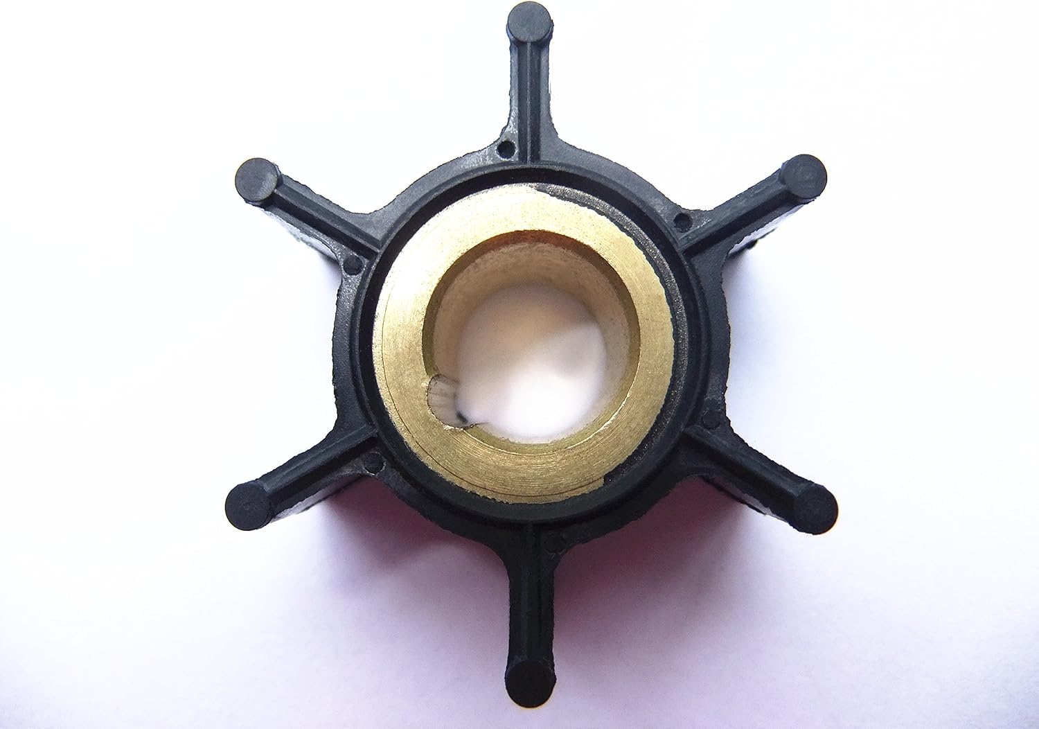Boat Motor Water Pump Impeller 389576 433914 777822 0389576 0433914 0777822 18-3091 for Johnson Evinrude OMC BRP 4HP 4.5HP 5HP 6HP 8HP 2-Stroke Outboard Engine, fits Mallory 9-45214 fitsGLM 89500