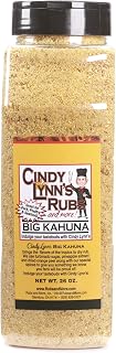 Cindy Lynn’s Big Kahuna Dry Rub and Seasoning - Bring the Flavors of the Tropics to Poultry, Pork & Seafood - All-Natural Tropical Flavors - Great for Grilling and Smoking (26oz)