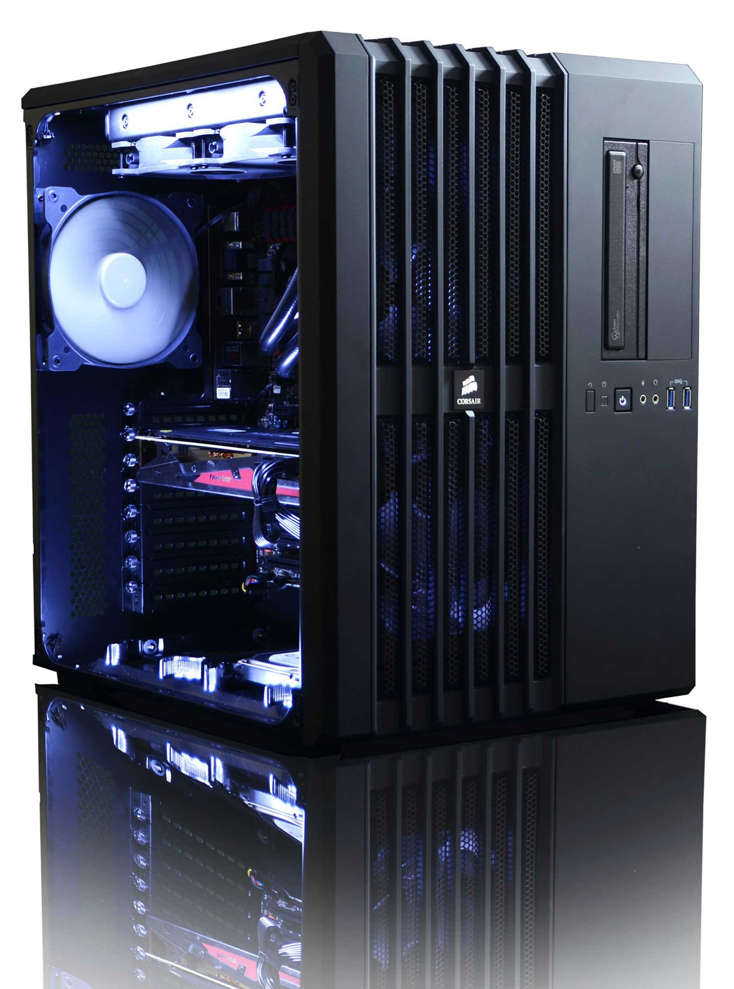 VIBOX Colossus 21 PC Gaming Computer con Voucher di Gioco, Win 10 Pro, 27" HD Monitor (4,4GHz AMD Ryzen 6-Core Processore, Nvidia GeForce RTX 2070 Scheda Grafica, 16GB DDR4 RAM, 240GB SSD, 2TB HDD)