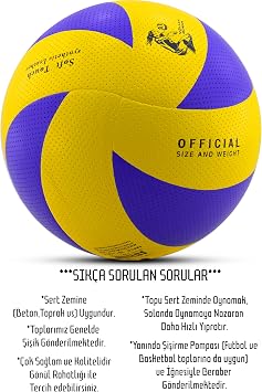 Telvesse Bonding Volleyball Ball Pump Set Soft Touch Indoor-Outdoor Suitable 8 Panel Blue 280 Gram