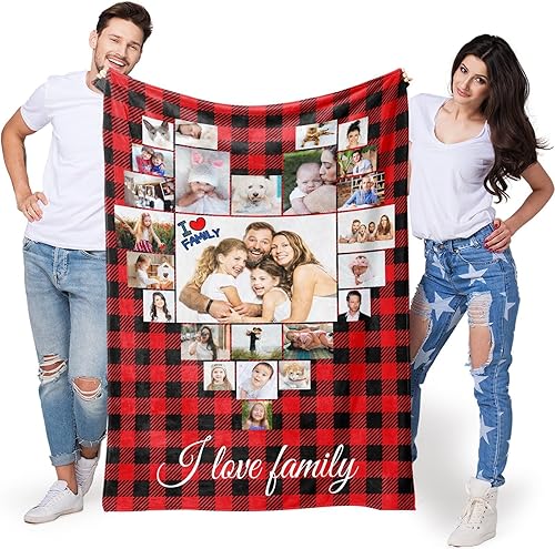 Vista 64 de Mantas personalizadas con fotos, manta personalizada con imagen, manta personalizada, mantas de fotos personalizadas, regalos personalizados