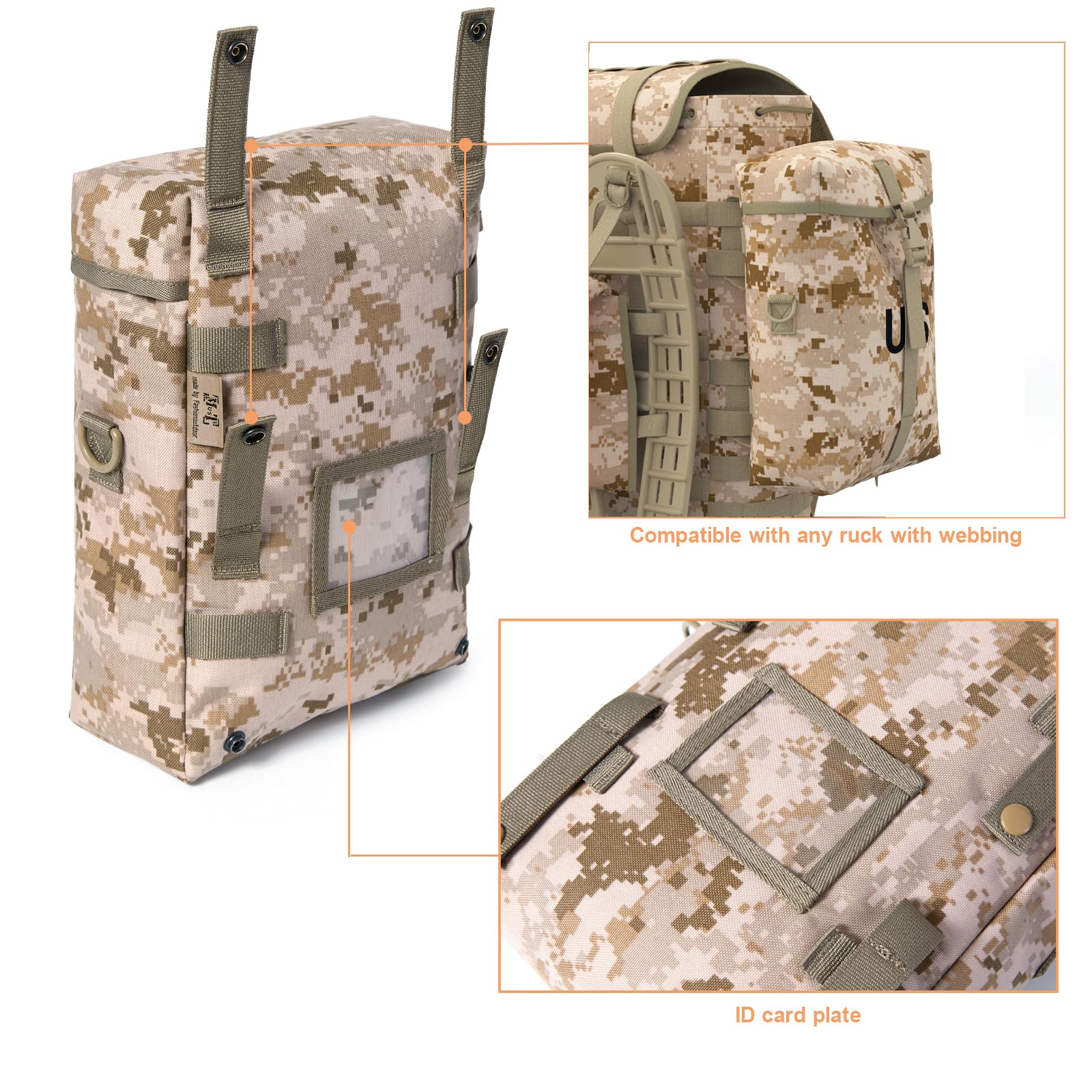 Amazon.com: Akmax.cn Military Backpack Army Rucksack for men