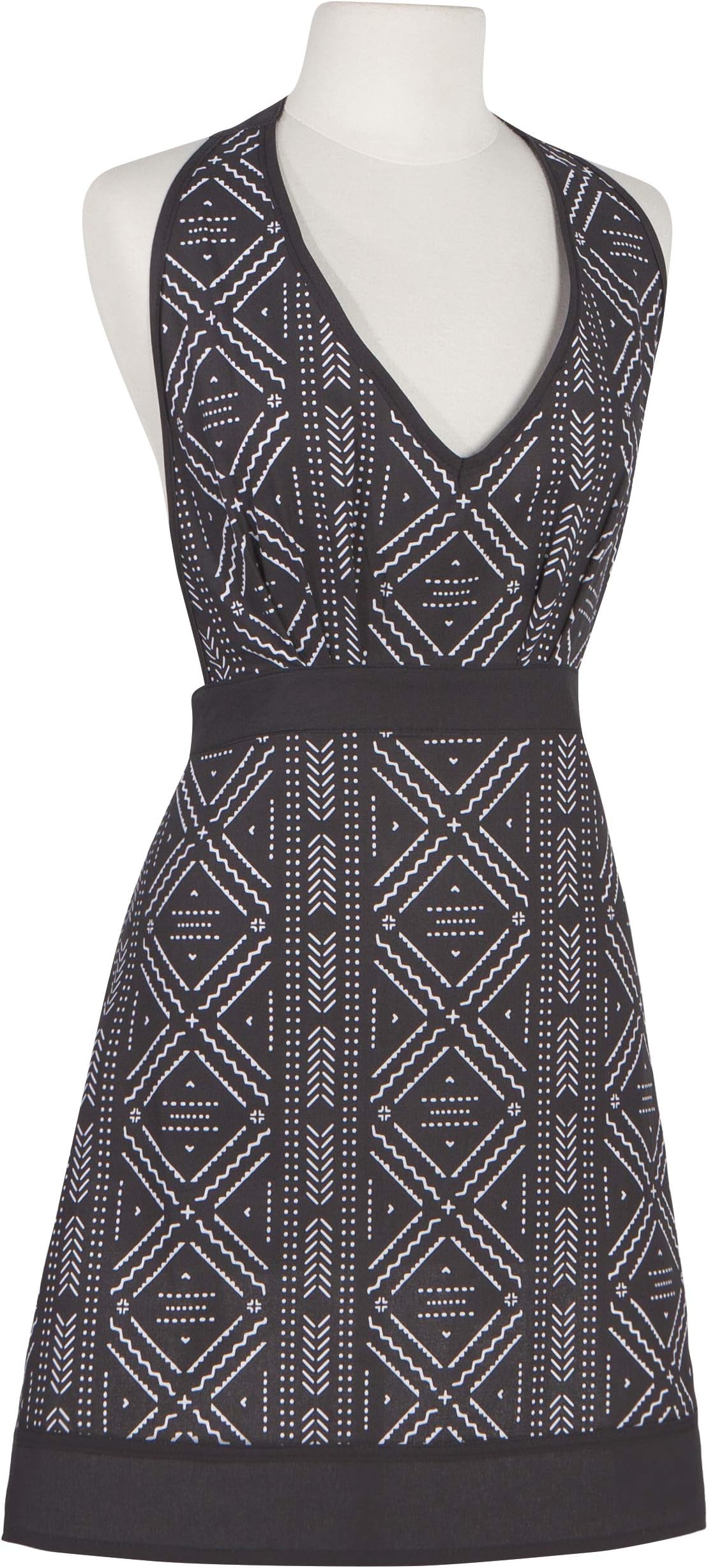 Now Designs 2404895aa Amelia Apron, Onyx Design