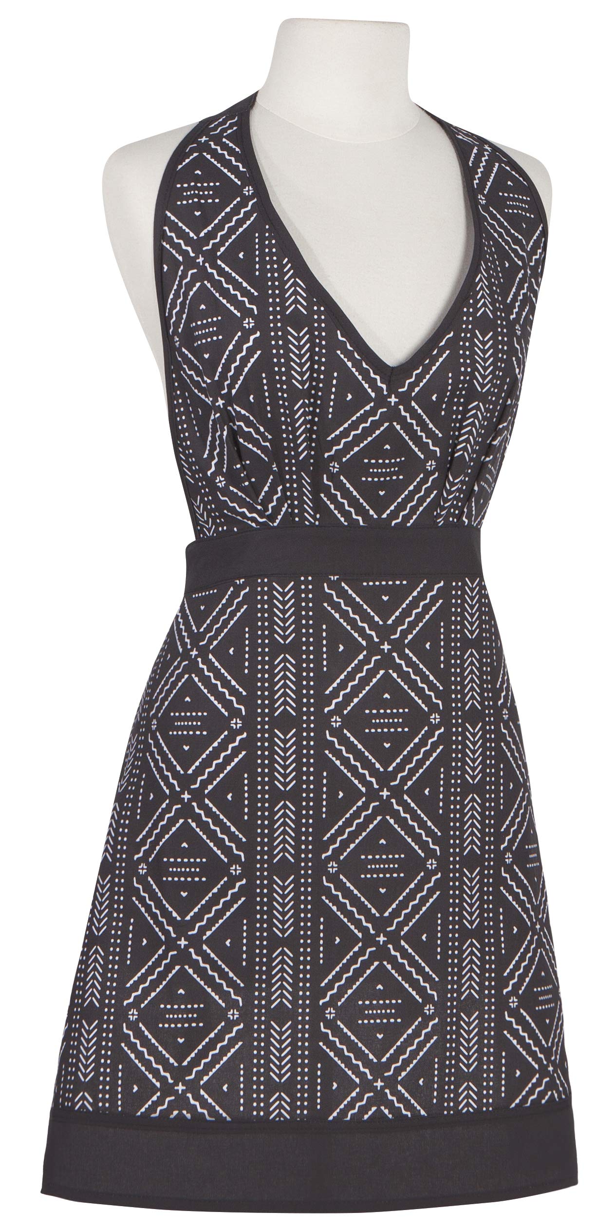 Now Designs 2404895aa Amelia Apron, Onyx Design