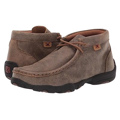 Twisted X Driving Moc (Little Kid/Big Kid) Shoes Bomber/Bomber