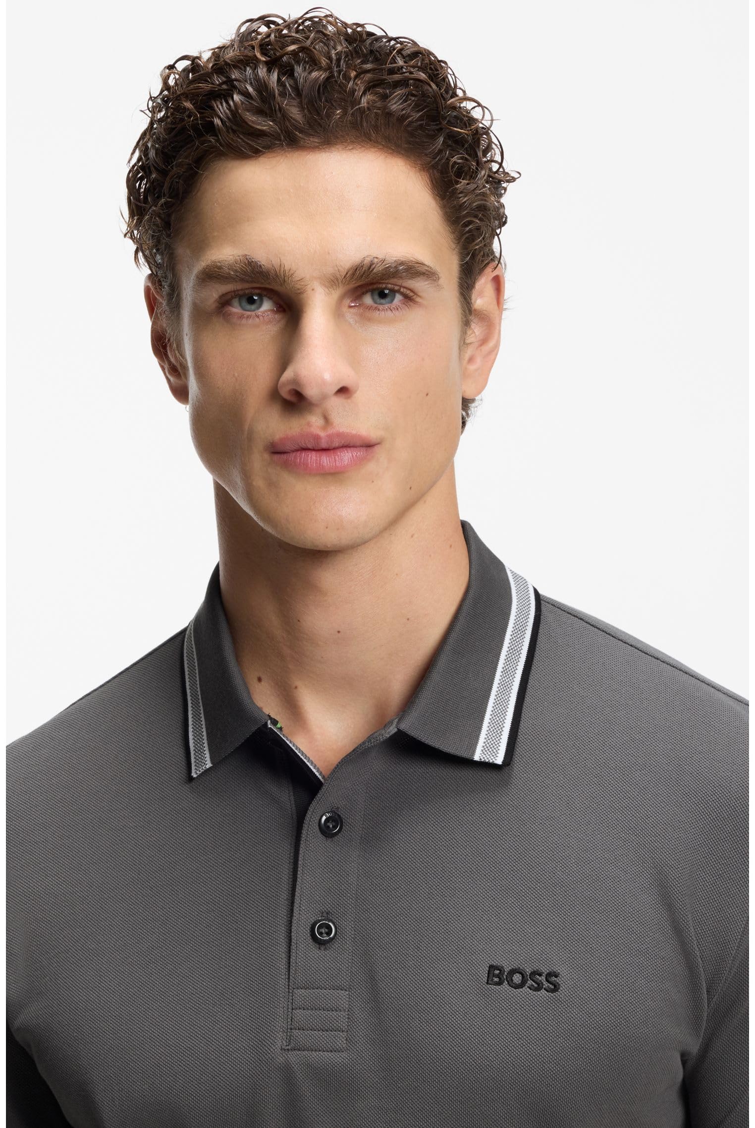 BOSS Paddy Poloshirt Aus Baumwoll-piqué