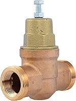 Cash Acme EB45 1 Inch NPT Pressure Regulating Valve - 60 PSI Preset, Adjustable 10-70 PSI, Tamper-Resistant Brass PRV