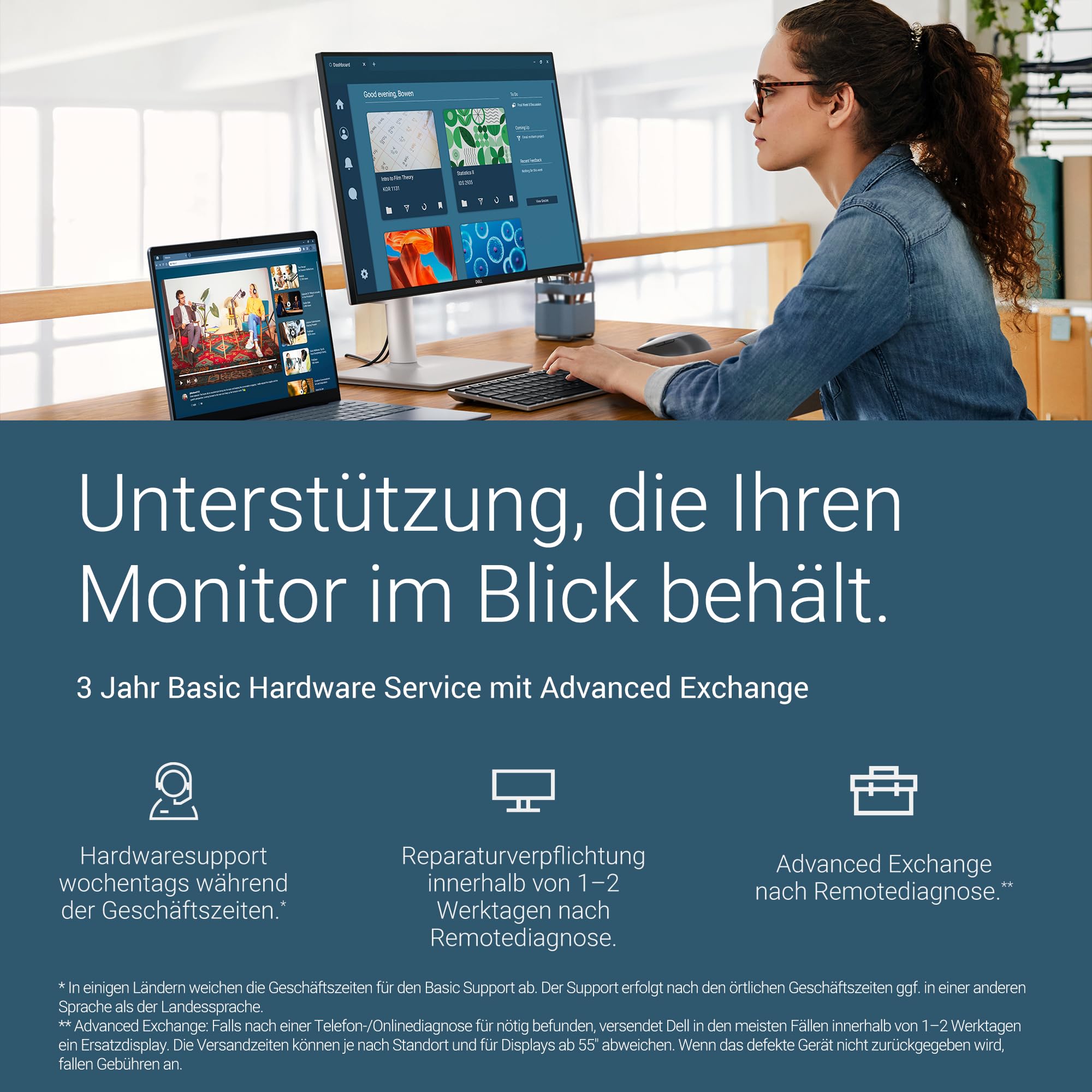 Dell S3423DWC USB-C 34 Zoll WQHD (3440x1440) 21:9 1800R Curved Monitor, 100Hz, VA, 4ms, AMD FreeSync, 99% sRGB, Eingebaute Lautsprecher, USB-C, 2x HDMI, 3x USB, 3 Jahre Garantie