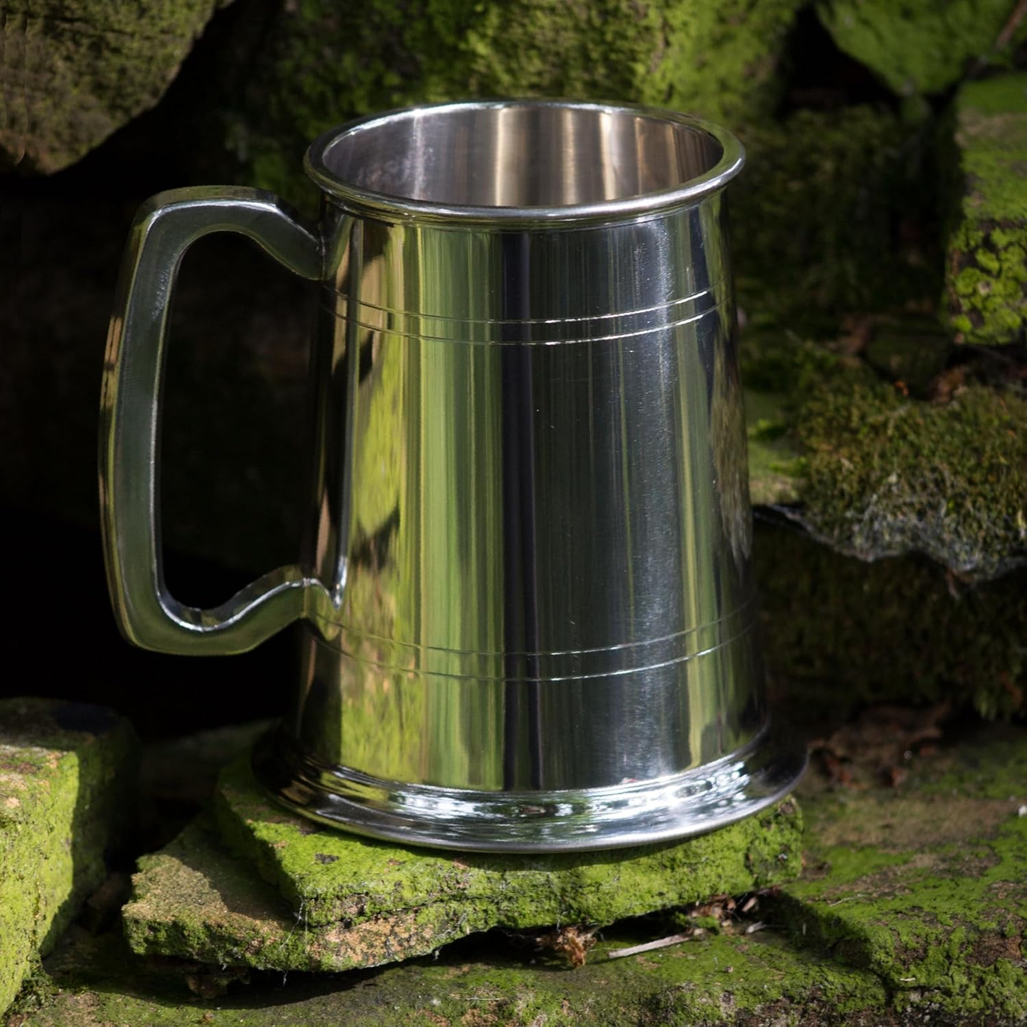 Wentworth Pewter - Double Lined Pewter Tankard, Beer Mug in Presentation Box, Fathers Day Birthday Wedding Gift, Engraving Available
