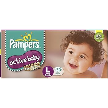 pampers active baby medium size diapers