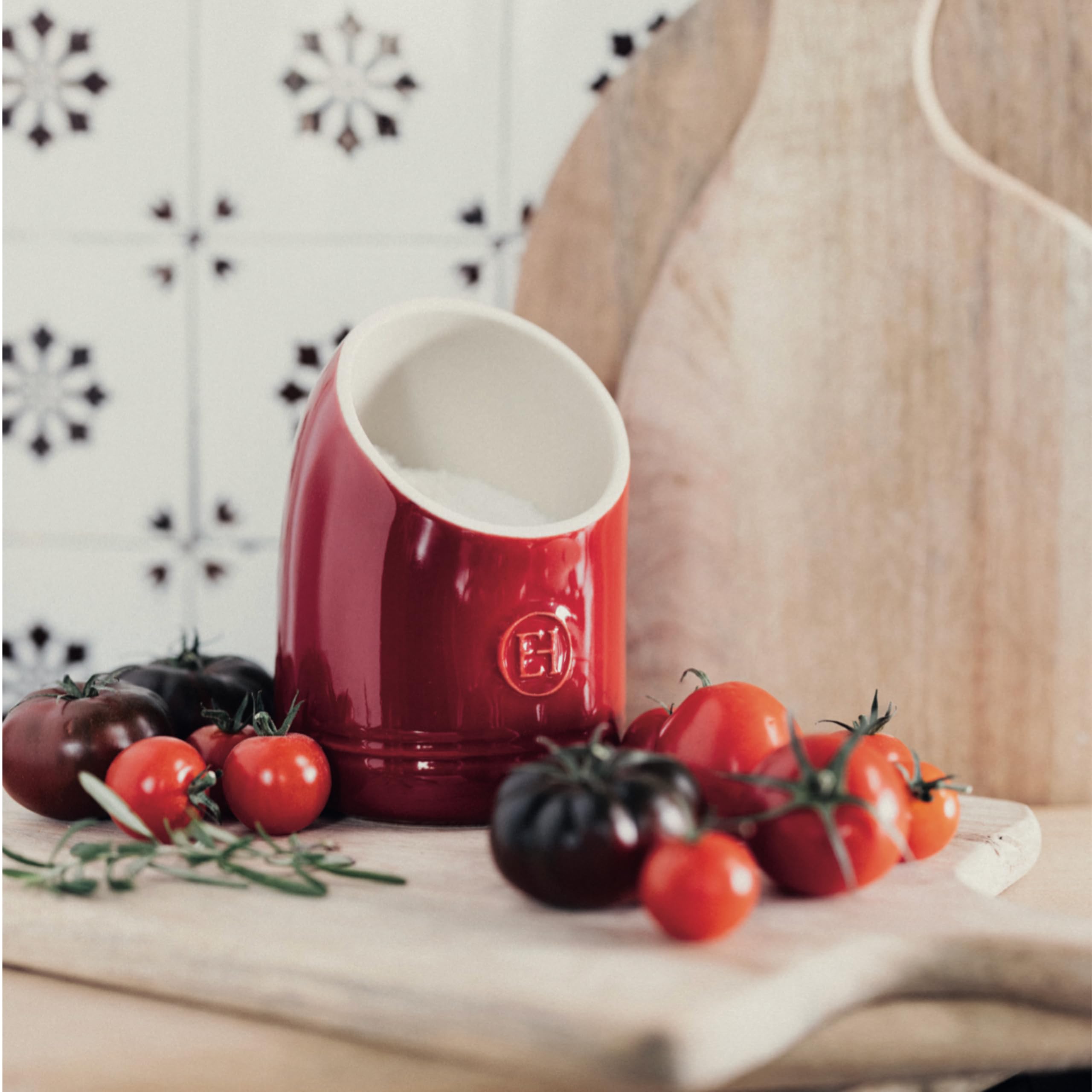 Amazon.com: Emile Henry Made In France The Salt Pig| Burgundy