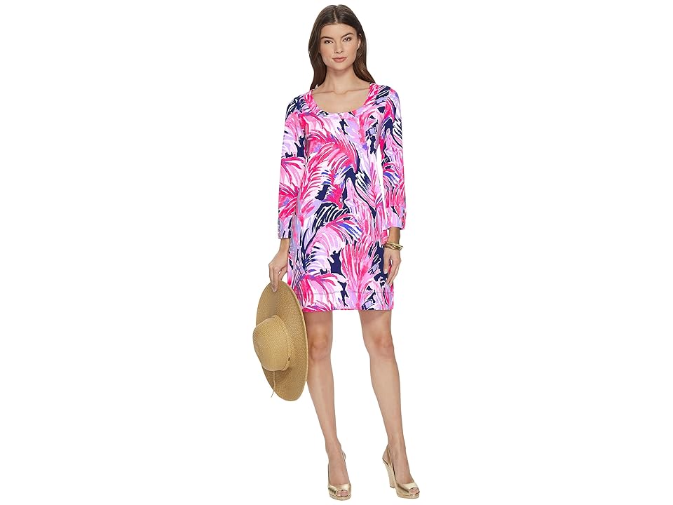 

Lilly Pulitzer Merrit Dress (Blue Paradise Point Reduced) Women's Dress, Multi