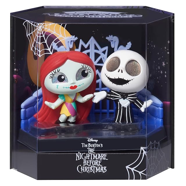Foto 3 de 7 de El Juego de Figuras coleccionables de 7,6 cm Disney Doorables Grand Entrance Jack Skelleton y Sally