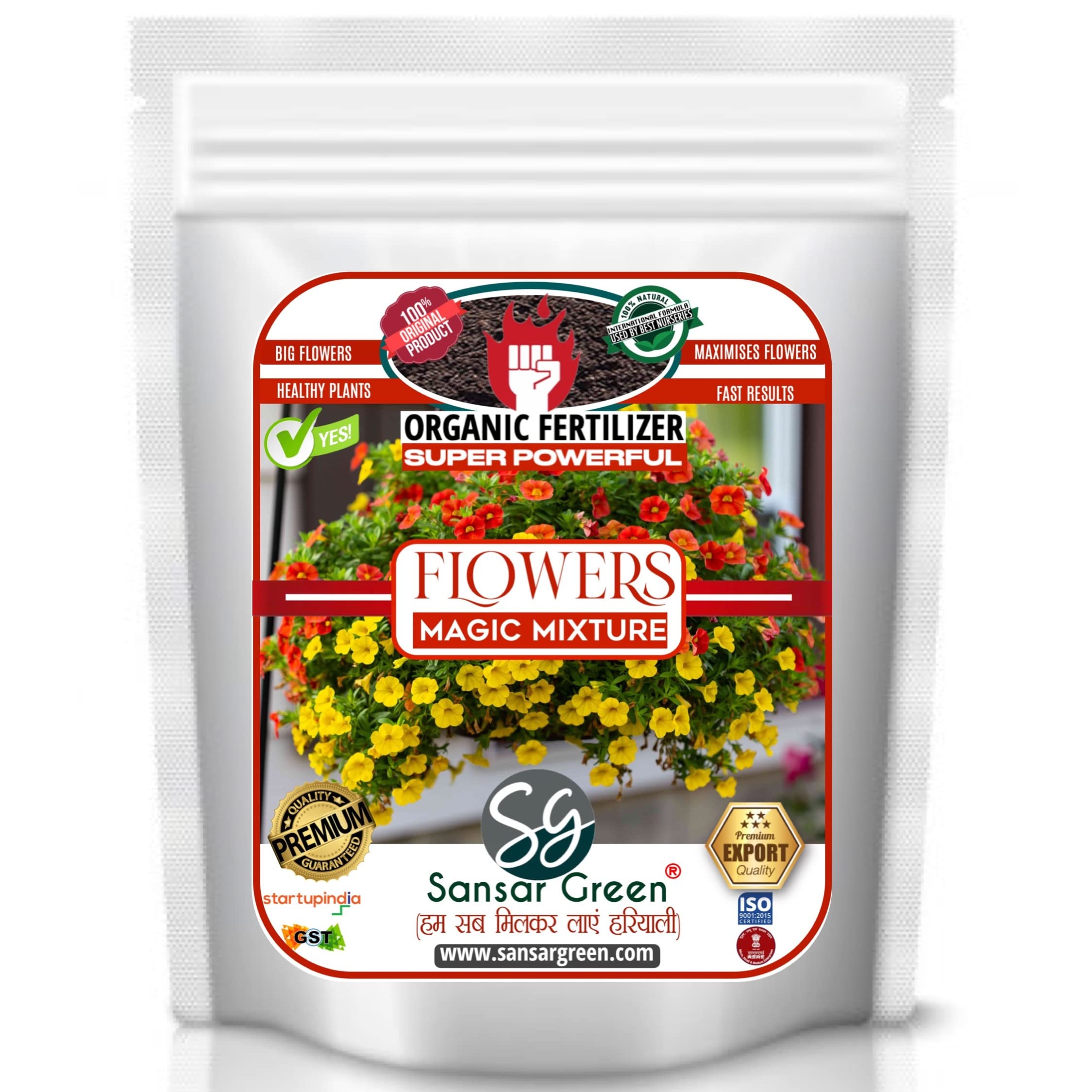 See full amazon price history chart for Sansar Green® Flowers Magic Mixture, Essential Powerful Organic Fertilizer for Flowers Plants with ++ Growth Booster and Active Micro Organism (900 gm) Sansar Green® Flowers Magic Mixture, Essential Powerful Organic Fertilizer for Flowers Plants with ++ Growth Booster and Active Micro Organism (900 gm) (B07MYK62N3) Amazon Price History, Amazon Price Tracker