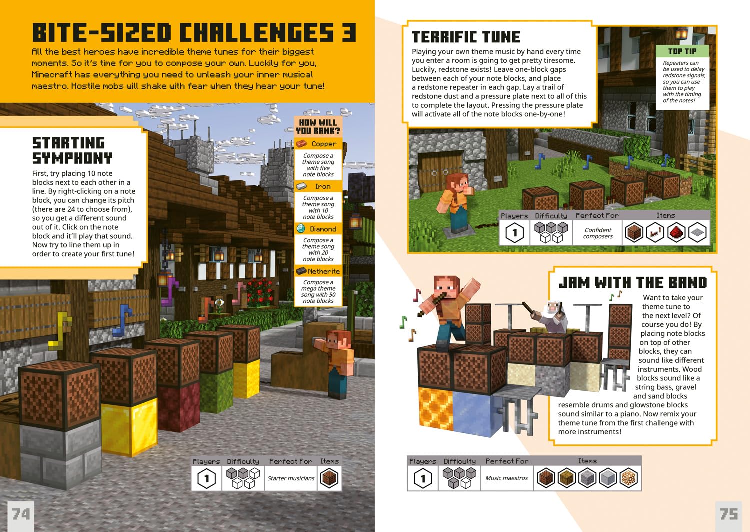 Minecraft Survival Challenges: The Heroic Edition: An official illustrated guide, perfect for fans, beginners and gamers of all ages