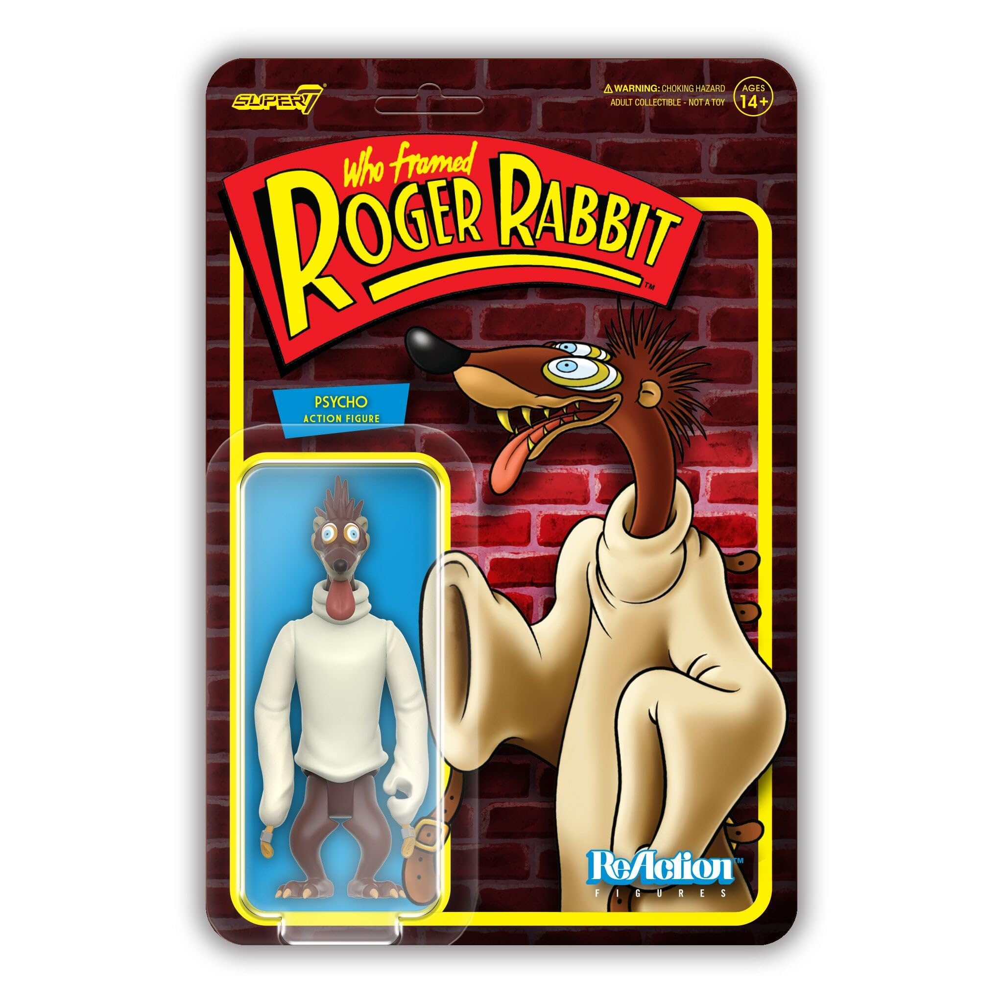 Amazon.com: Super7 Psycho Who Framed Roger Rabbit Reaction