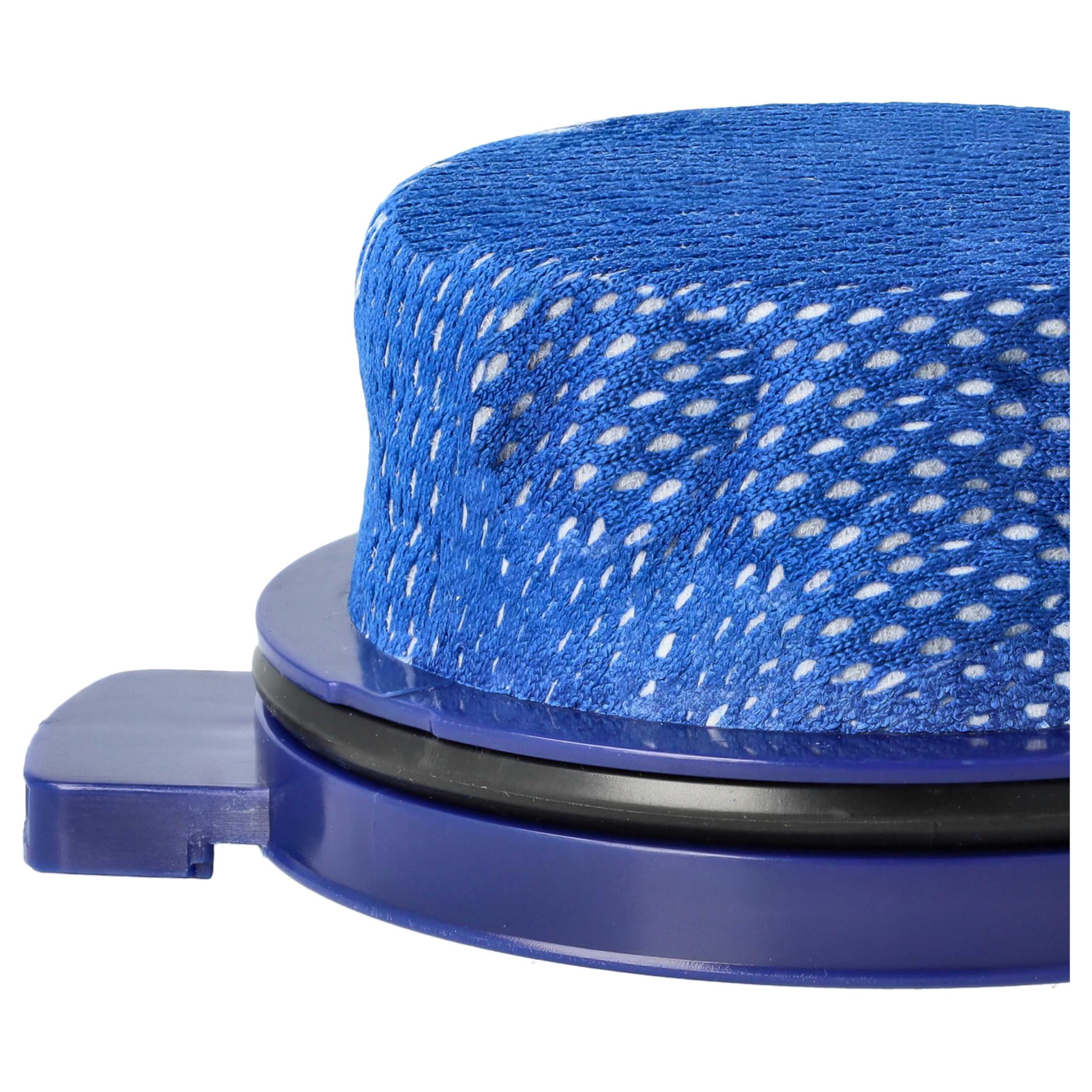 vhbw 5x Filtro compatible con Samsung VS20B95843W/SH, VS20B95843W/GE, VS20B95823W/WA, VS20B95823W/SA aspiradora - Filtro de aire de salida, azul