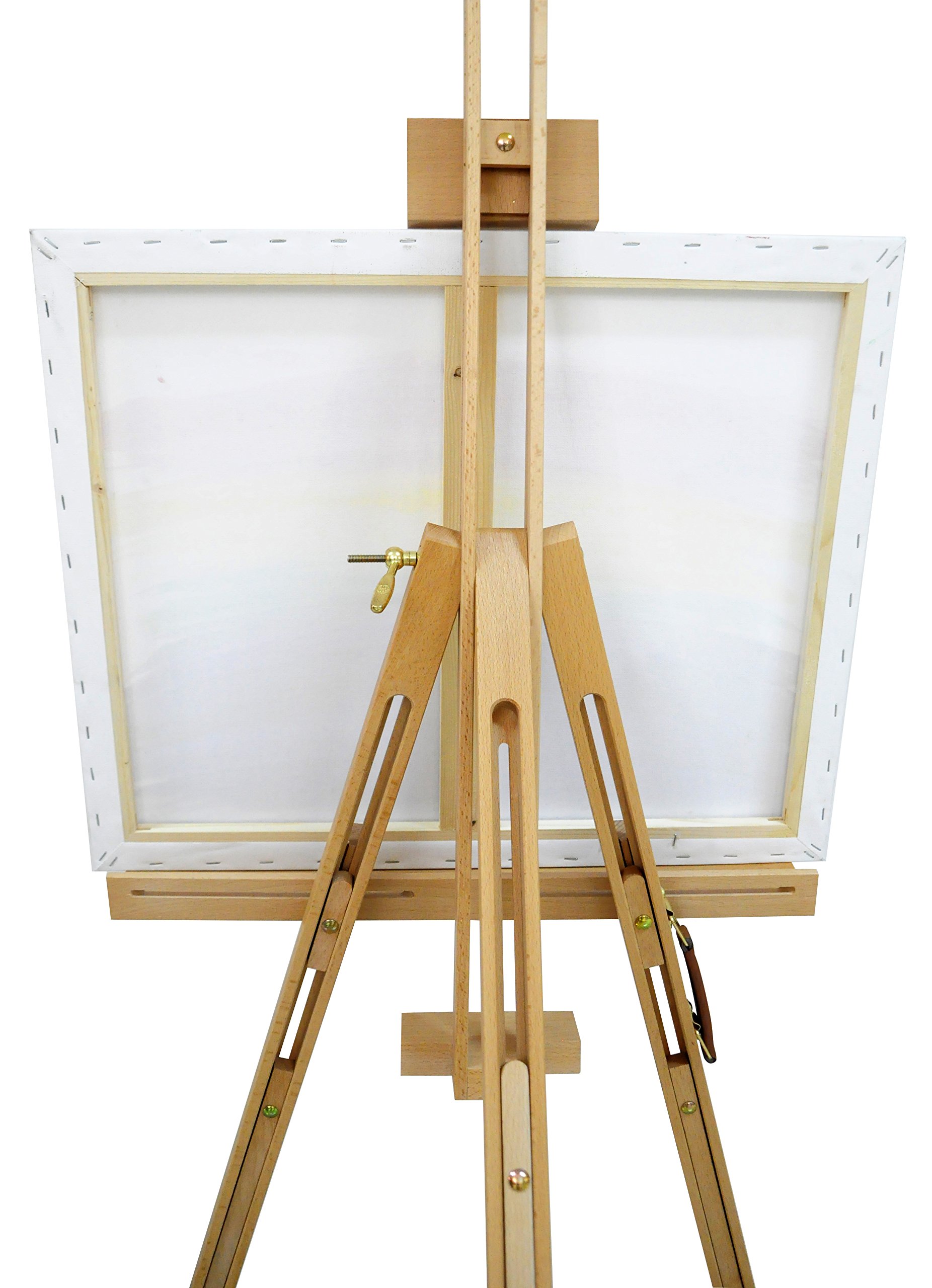Exerz Field Easel Wooden/Tripod Artist Easel Portable Painting Beech