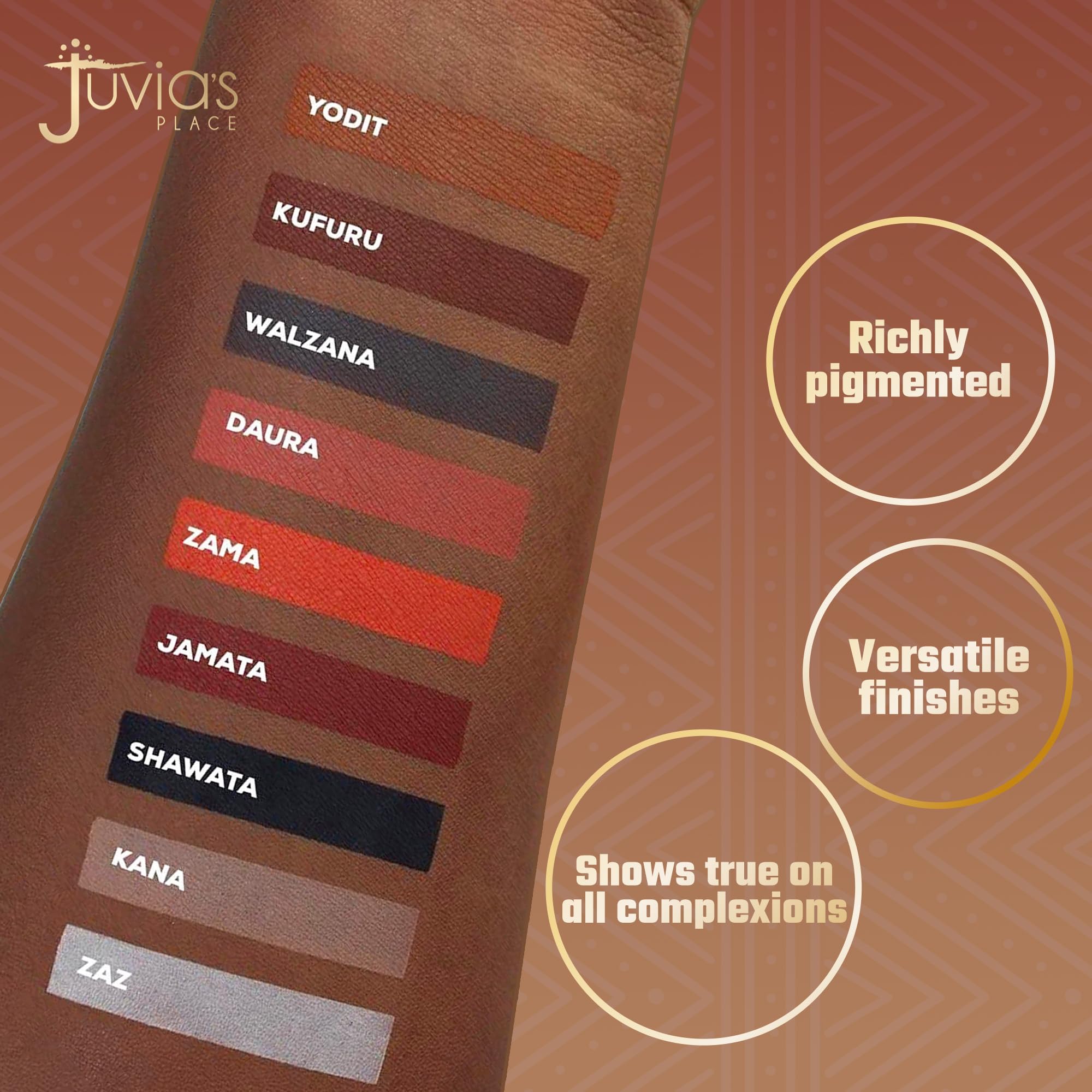 Juvia's Place The Warrior II by Juvia's Palette de fards à paupières