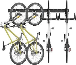 Ultrawall Swivel Bike Storage Rack, Adjustable Wall Mounted Bike Rack