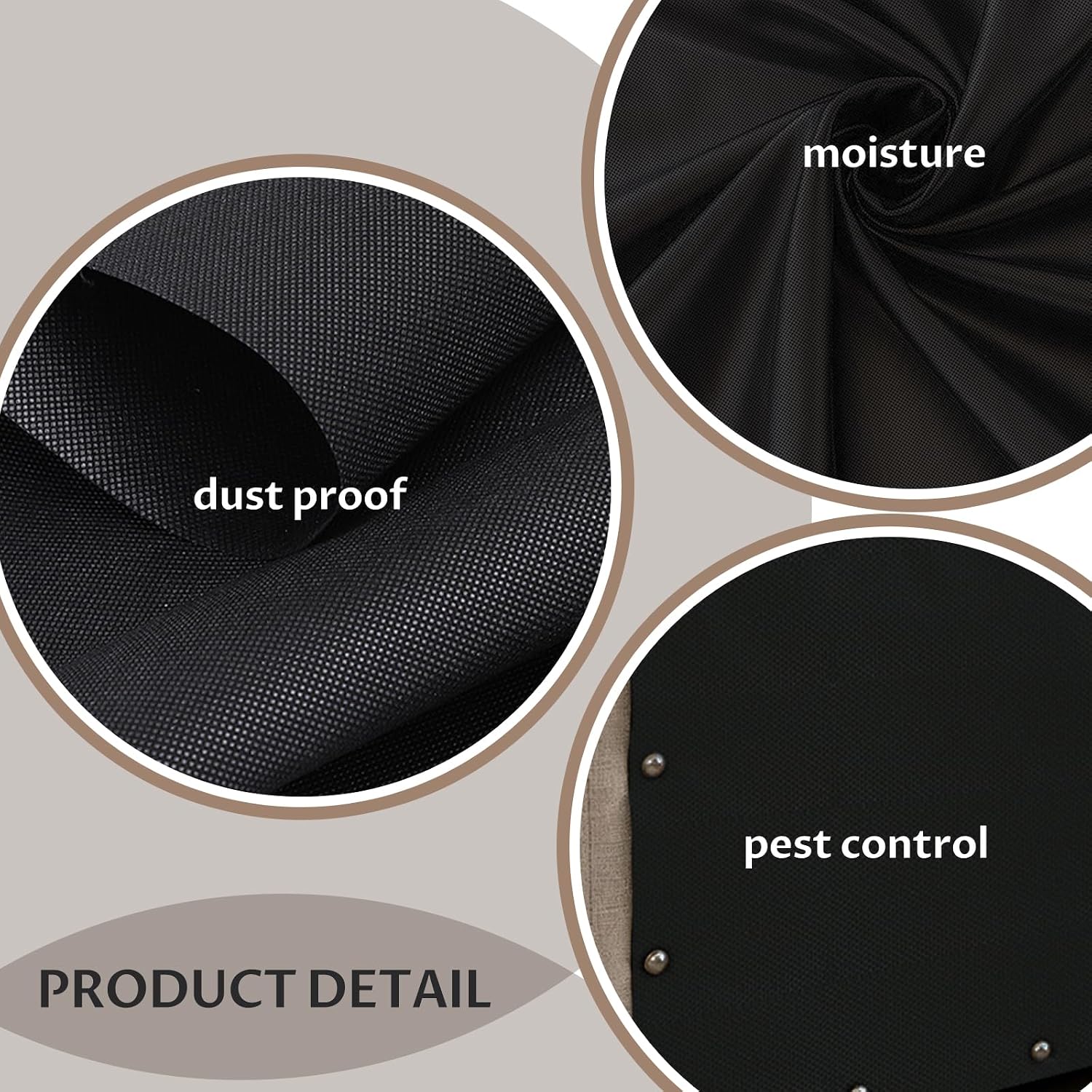 Upholstery Cambric Dust Cover Fabric 63x80inch Replacement Material for Bottom of The Sofas Chairs